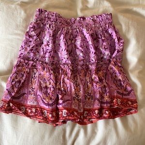 mini flowy skirt (8 europe sizing)
